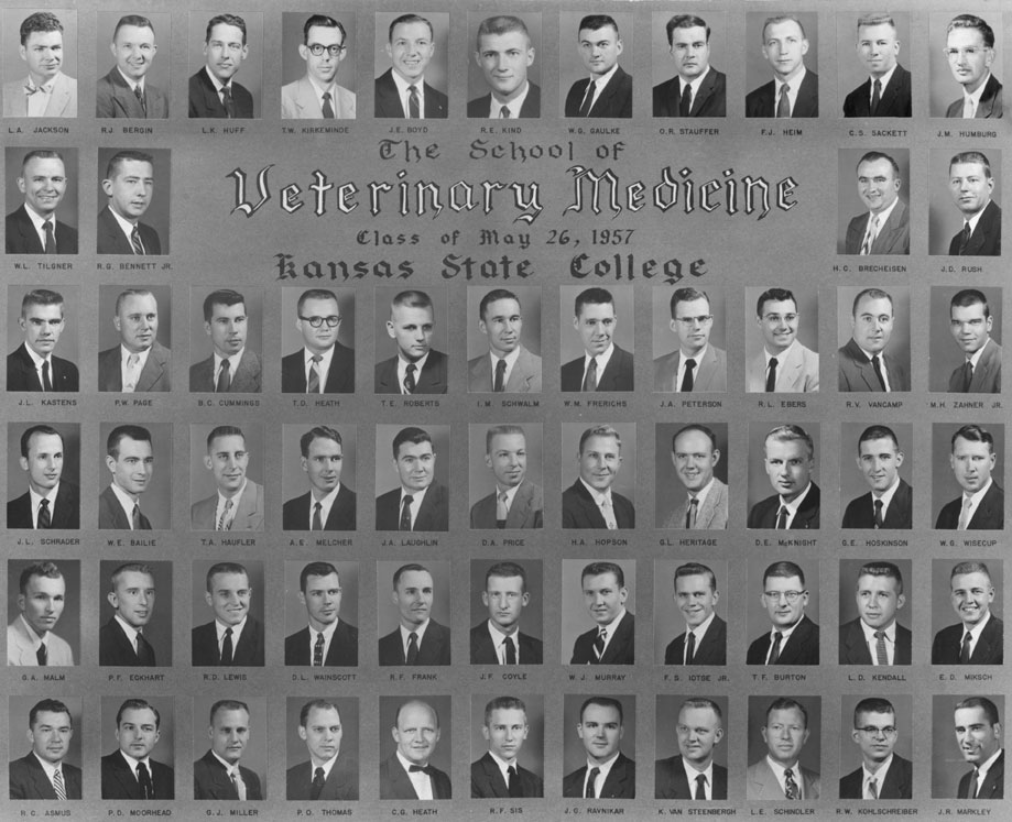 <h3>Graduating Class of 1957