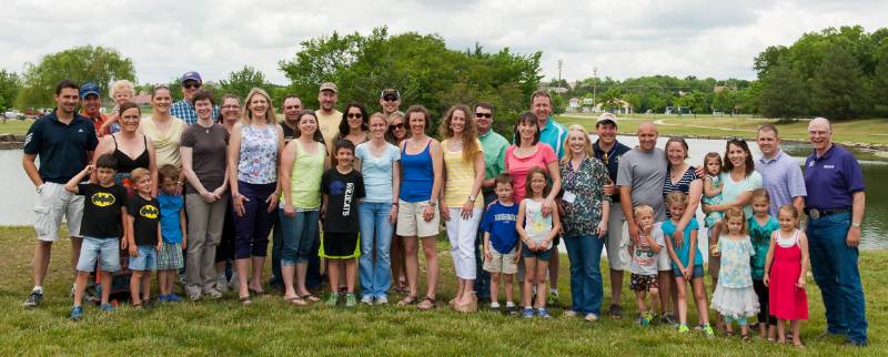 Class of 2004 with families